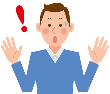 ケツ毛や尻毛を見て驚く男性