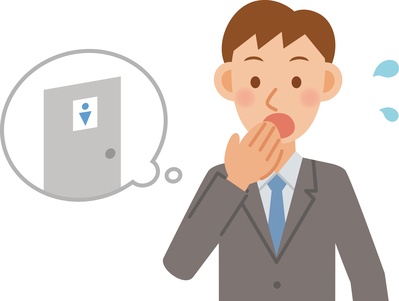 ケツ毛が汚れてトイレに行くのを戸惑う男性